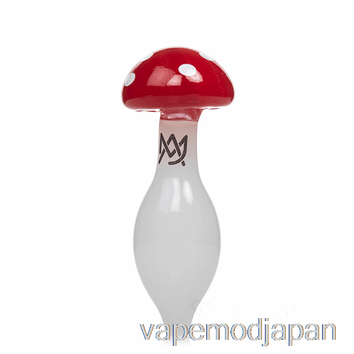 VAPE ジャパン MJ アーセナル マッシュルーム バブル キャブ キャップ レッド ホワイト